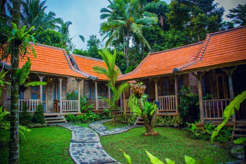 De Umah Bali Eco Tradi Home Bangli Экстерьер фото