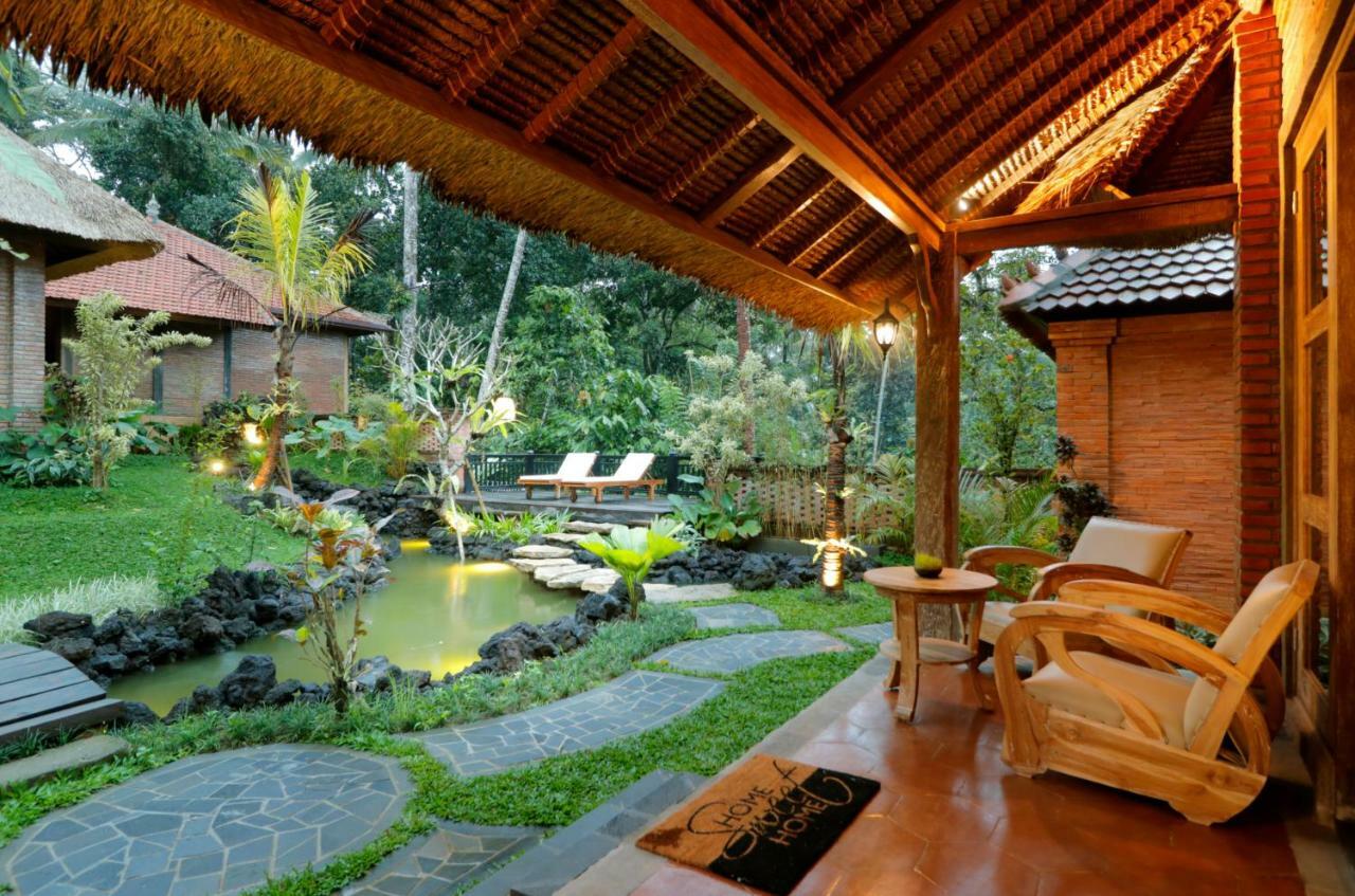De Umah Bali Eco Tradi Home Bangli Экстерьер фото