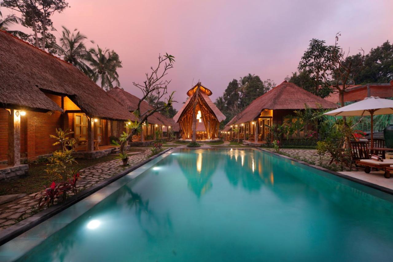 De Umah Bali Eco Tradi Home Bangli Экстерьер фото
